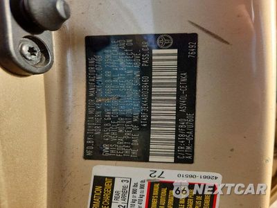 Zdjęcie 12 z 12 samochodu: 2010 TOYOTA CAMRY LE VIN:4T4BF3EK4AR038460 - miniatura