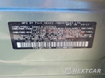 Zdjęcie 13 z 13 samochodu: 2017 SUBARU FORESTER 2.5I LIMITED VIN:JF2SJARC1HH569687 - miniatura