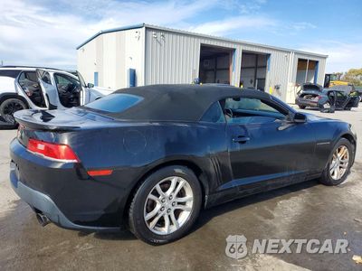 Trzecie zdjęcie samochodu z tyłu: 2015 CHEVROLET CAMARO LT VIN:2G1FD3D38F9144732 - miniatura
