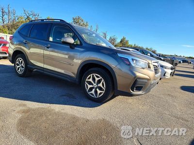 Czwarte zdjęcie samochodu z boku: 2019 SUBARU FORESTER PREMIUM VIN:JF2SKAEC5KH436263 - miniatura