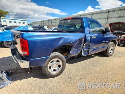 Trzecie zdjęcie samochodu z tyłu: 2006 DODGE RAM 1500 ST VIN:1D7HA16K86J238492 - miniatura