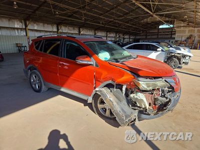 Czwarte zdjęcie samochodu z boku: 2015 TOYOTA RAV4 XLE VIN:2T3WFREV7FW165355 - miniatura