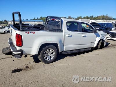 Trzecie zdjęcie samochodu z tyłu: 2020 CHEVROLET COLORADO LT VIN:1GCGTCEN7L1100493 - miniatura