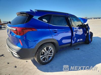 Trzecie zdjęcie samochodu z tyłu: 2021 KIA SELTOS S VIN:KNDEU2AA3M7106856 - miniatura