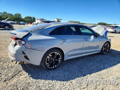 Trzecie zdjęcie samochodu z tyłu: 2021 KIA K5 GT LINE VIN:5XXG64J26MG080591 - miniatura