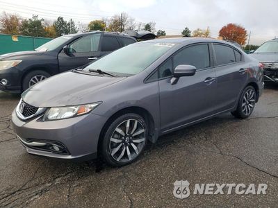 2015 HONDA CIVIC EXL 19XFB2F96FE011123 - główne zdjęcie licytacji z USA - miniatura