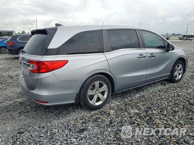 Trzecie zdjęcie samochodu z tyłu: 2018 HONDA ODYSSEY EXL VIN:5FNRL6H78JB085868 - miniatura