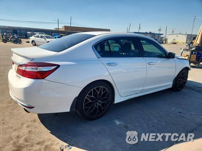 Trzecie zdjęcie samochodu z tyłu: 2016 HONDA ACCORD SPORT VIN:1HGCR2F58GA239755 - miniatura