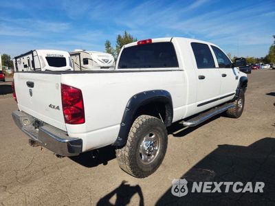 Trzecie zdjęcie samochodu z tyłu: 2008 DODGE RAM 2500 VIN:3D7KS29D48G224583 - miniatura