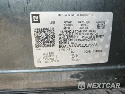 Zdjęcie 13 z 13 samochodu: 2020 BUICK ENCLAVE ESSENCE VIN:5GAEVAKW1LJ175565 - miniatura