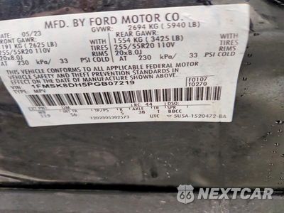 Zdjęcie 13 z 13 samochodu: 2023 FORD EXPLORER XLT VIN:1FMSK8DH5PGB07219 - miniatura