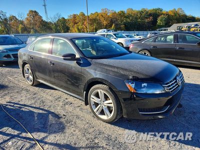 Czwarte zdjęcie samochodu z boku: 2014 VOLKSWAGEN PASSAT SE VIN:1VWBN7A3XEC065422 - miniatura