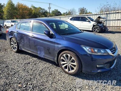 Czwarte zdjęcie samochodu z boku: 2013 HONDA ACCORD SPORT VIN:1HGCR2F51DA256568 - miniatura