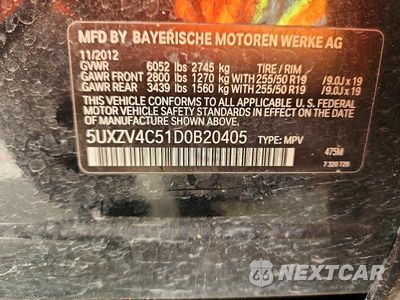 Zdjęcie 13 z 13 samochodu: 2013 BMW X5 XDRIVE35I VIN:5UXZV4C51D0B20405 - miniatura