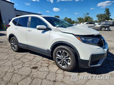 Czwarte zdjęcie samochodu z boku: 2020 HONDA CR-V EX VIN:5J6RW2H52LL004453 - miniatura