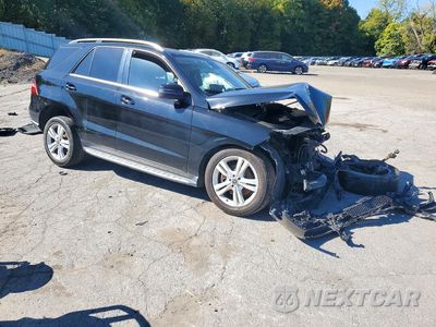 Czwarte zdjęcie samochodu z boku: 2014 MERCEDES-BENZ ML 350 4MATIC VIN:4JGDA5HB4EA316483 - miniatura