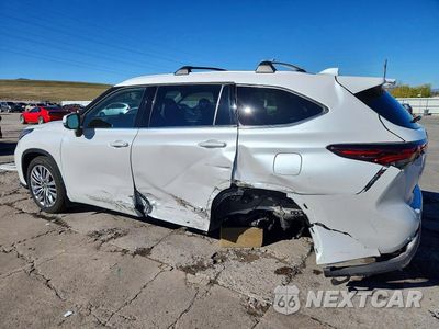 Drugie zdjęcie samochodu z przodu: 2025 TOYOTA HIGHLANDER PLATINUM VIN:5TDKDRBH9SS586301 - miniatura