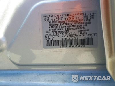 Zdjęcie 12 z 12 samochodu: 2014 NISSAN SENTRA SV VIN:3N1AB7AP4EY210698 - miniatura