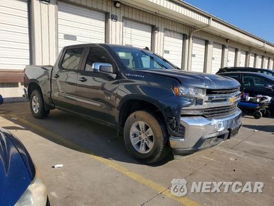 Czwarte zdjęcie samochodu z boku: 2021 CHEVROLET SILVERADO C1500 LT VIN:1GCPWCEK3MZ283651 - miniatura