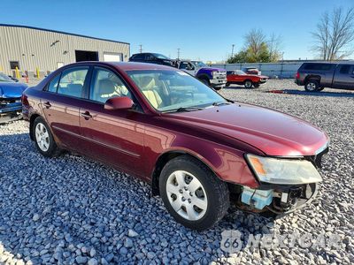 Czwarte zdjęcie samochodu z boku: 2009 HYUNDAI SONATA GLS VIN:5NPET46C39H517265 - miniatura