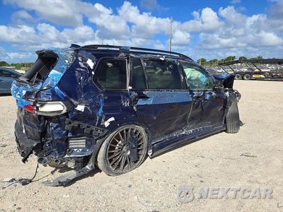 Trzecie zdjęcie samochodu z tyłu: 2022 BMW X7 ALPINA XB7 VIN:5UXCX6C19N9K25793 - miniatura