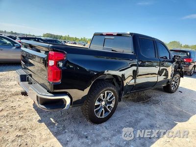 Trzecie zdjęcie samochodu z tyłu: 2023 CHEVROLET SILVERADO K1500 LT VIN:2GCUDDED1P1119327 - miniatura