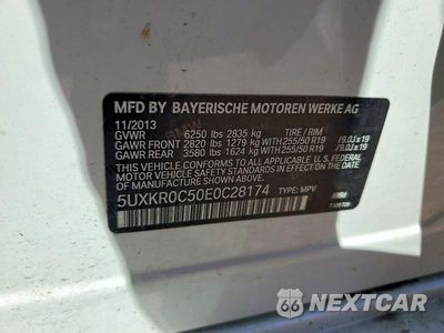 Zdjęcie 12 z 12 samochodu: 2014 BMW X5 XDRIVE35I VIN:5UXKR0C50E0C28174 - miniatura
