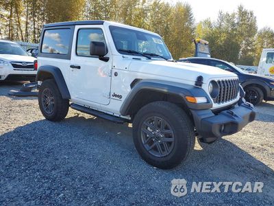 Czwarte zdjęcie samochodu z boku: 2025 JEEP WRANGLER SPORT VIN:1C4PJXAN4SW590119 - miniatura