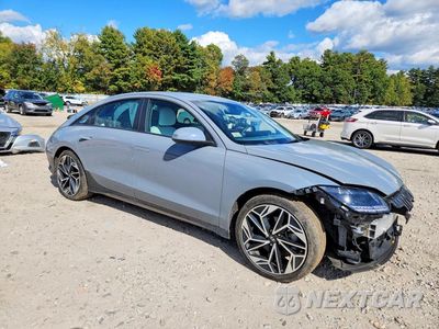 Czwarte zdjęcie samochodu z boku: 2024 HYUNDAI IONIQ 6 SEL VIN:KMHM34AC3RA076923 - miniatura
