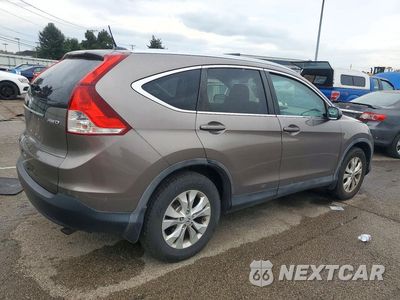 Trzecie zdjęcie samochodu z tyłu: 2012 HONDA CR-V EXL VIN:5J6RM4H70CL055646 - miniatura