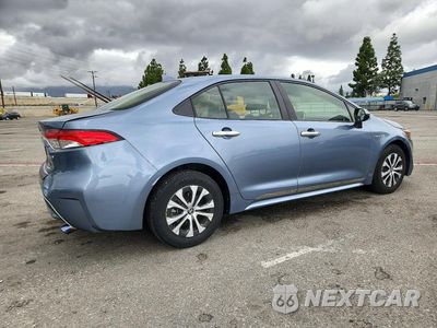 Trzecie zdjęcie samochodu z tyłu: 2021 TOYOTA COROLLA LE VIN:JTDEAMDE2MJ030911 - miniatura