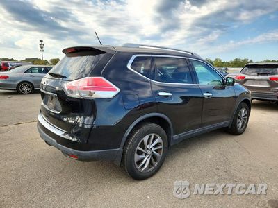 Trzecie zdjęcie samochodu z tyłu: 2016 NISSAN ROGUE SL VIN:5N1AT2MV5GC872031 - miniatura