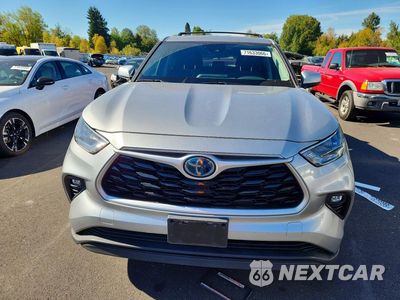 Piąte zdjęcie samochodu w środku: 2020 TOYOTA HIGHLANDER HYBRID VIN:5TDBBRCHXLS512374 - miniatura