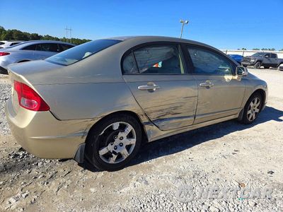 Trzecie zdjęcie samochodu z tyłu: 2008 HONDA CIVIC LX VIN:1HGFA16538L030928 - miniatura