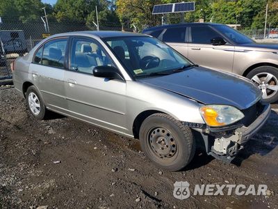 Czwarte zdjęcie samochodu z boku: 2003 HONDA CIVIC LX VIN:1HGES16553L018295 - miniatura
