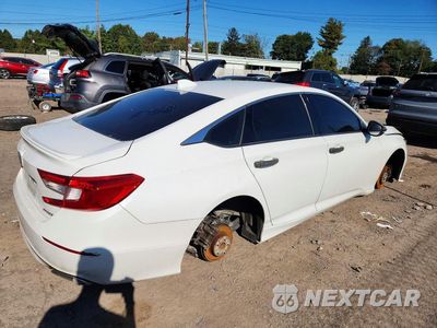 Trzecie zdjęcie samochodu z tyłu: 2018 HONDA ACCORD SPORT VIN:1HGCV1F33JA161770 - miniatura