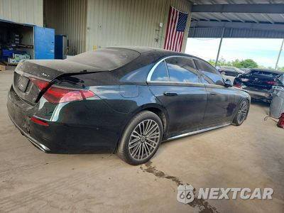 Trzecie zdjęcie samochodu z tyłu: 2023 MERCEDES-BENZ S 580 4MATIC VIN:W1K6G7GBXPA200237 - miniatura