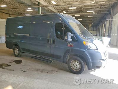 Czwarte zdjęcie samochodu z boku: 2020 RAM PROMASTER 3500 DELIVERY VAN VIN:3C6URVJG2LE108249 - miniatura