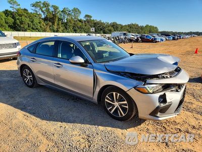 Czwarte zdjęcie samochodu z boku: 2022 HONDA CIVIC LX VIN:19XFL2H57NE022430 - miniatura