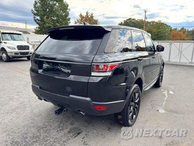 Trzecie zdjęcie samochodu z tyłu: 2017 LAND ROVER RANGE ROVER SPORT HSE VIN:SALWR2FK9HA687756 - miniatura