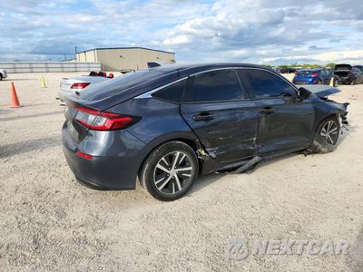 Trzecie zdjęcie samochodu z tyłu: 2023 HONDA CIVIC LX VIN:19XFL2H54PE017334 - miniatura