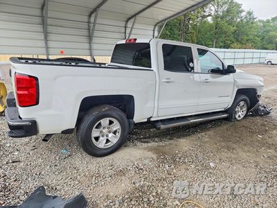 Trzecie zdjęcie samochodu z tyłu: 2018 CHEVROLET SILVERADO C1500 LT VIN:3GCUCRER8JG383994 - miniatura