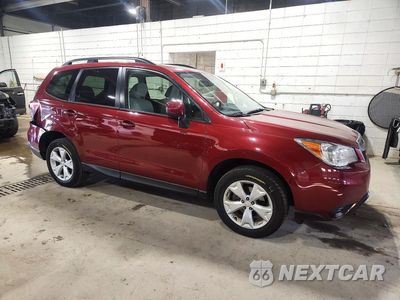 Czwarte zdjęcie samochodu z boku: 2016 SUBARU FORESTER 2.5I PREMIUM VIN:JF2SJADC1GH481034 - miniatura