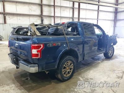 Trzecie zdjęcie samochodu z tyłu: 2019 FORD F150 SUPERCREW VIN:1FTEW1E5XKFA65632 - miniatura