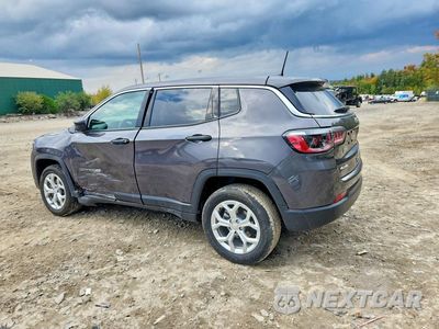 Drugie zdjęcie samochodu z przodu: 2024 JEEP COMPASS SPORT VIN:3C4NJDAN3RT120332 - miniatura