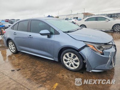 Czwarte zdjęcie samochodu z boku: 2020 TOYOTA COROLLA LE VIN:5YFEPRAE1LP012281 - miniatura