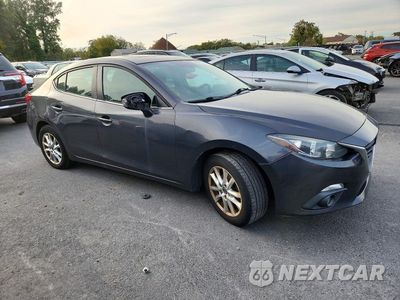 Czwarte zdjęcie samochodu z boku: 2016 MAZDA MAZDA3 TOURING VIN:3MZBM1W78GM271948 - miniatura
