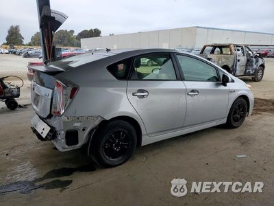 Trzecie zdjęcie samochodu z tyłu: 2012 TOYOTA PRIUS TWO VIN:JTDKN3DUXC1544707 - miniatura