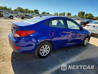 Trzecie zdjęcie samochodu z tyłu: 2013 HYUNDAI ACCENT GLS VIN:KMHCT4AE5DU560337 - miniatura
