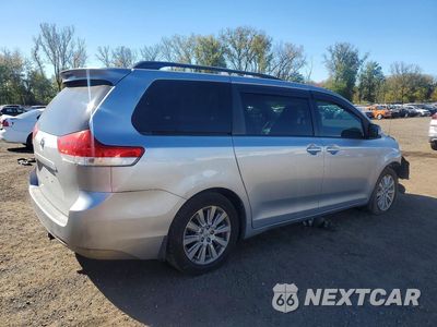 Trzecie zdjęcie samochodu z tyłu: 2012 TOYOTA SIENNA XLE 7-PASSENGER VIN:5TDDK3DC8CS033279 - miniatura